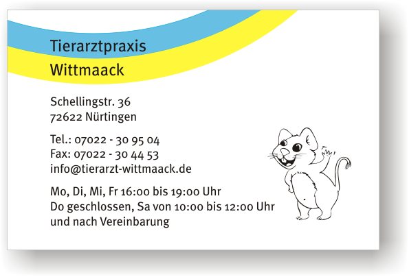 Kleintierpraxis Tierarzt Wittmaack